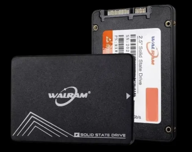 SSD SATA 512GB WALRAM - NOVO!