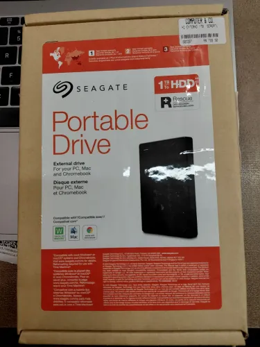 Hd externo 1tb Seagate Novo