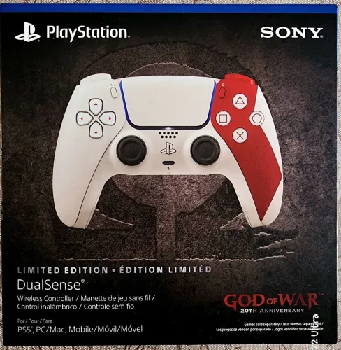 Dualsense PS5 God of War Edição Limitada 