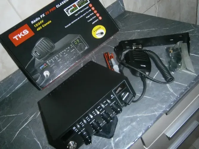 RADIO PX TKS 29 PRO CLASSIC 480 CANAIS ( BLAK  ) ! ZERO ! EXELENTE !