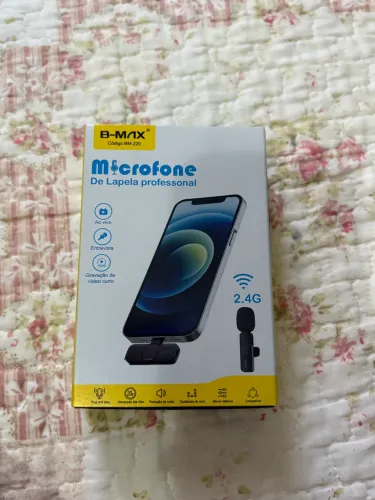 Microfone de lapela