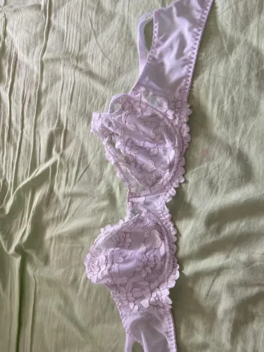 Lingerie branca e azul marinho novas