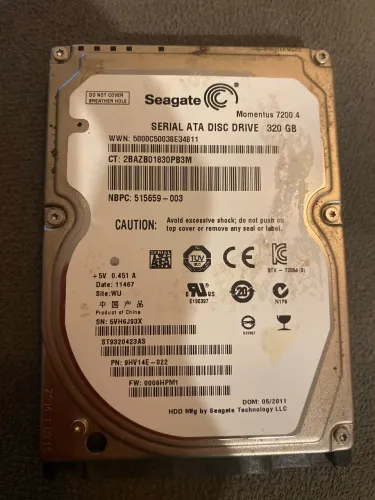 HD Seagate 320GB