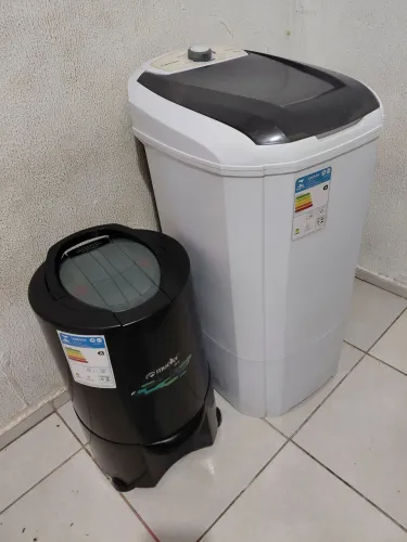 máquina de lavar e centrífuga Entrego