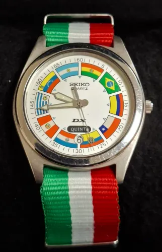 Relógio seiko DX edição especial copa de 90