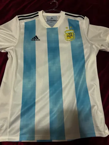 Camisa Argentina Oficial Mundial 2018 Rússia