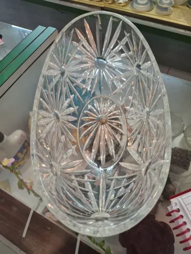 Centro de Mesa Cristal Lapidado 