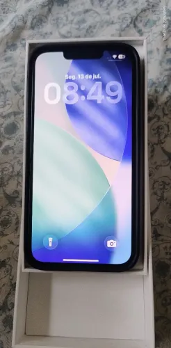 iPhone 13  128 gigas  saúde da bateria 68%