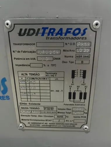 Trafo transformados de energia 10kva 