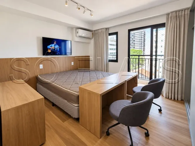 Studio Is Perdizes, apto disponível para locação com 26m² e 1 dormitório ao lado da faculd
