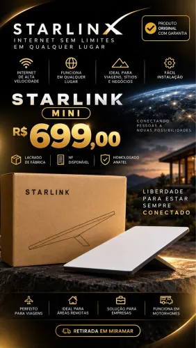 Starlink mini lacrada