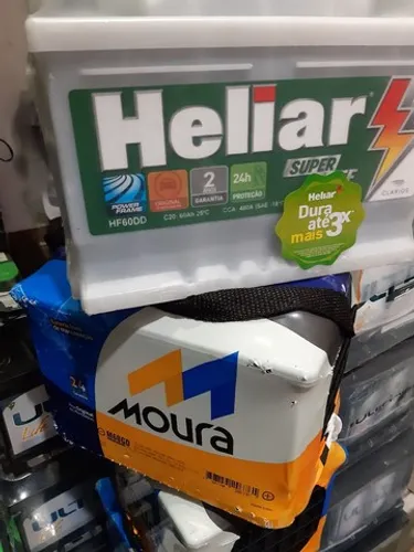 Bateria 50Ah Moura Bateria 50Ah Heliar