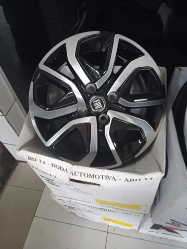 Roda Nova Lançamento Argo HGT aro 14 -Linha Fiat -10x245