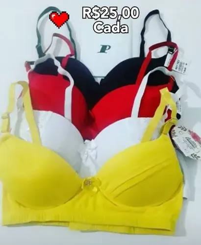 Super promoção até o estoque Sutiã tamanho P com forte qualidade que merecemos