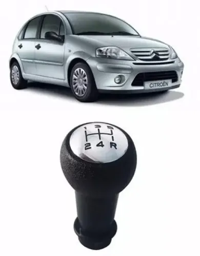 Manopla Bola Câmbio Citroën C3/C4 2011 à 2021