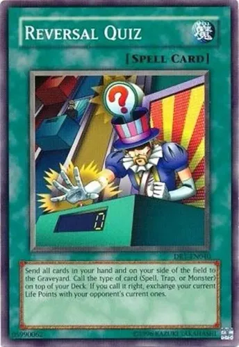 Yugioh!!! Dark Revelation DR1-PT040 Reversal Quiz Volume 1 Common / Short Print, 