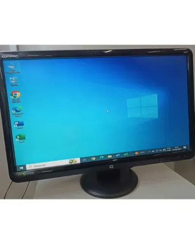 Monitor Hp Compaq 20" Pol. Widescreen VGA Com Garantia e NF Loja Física Eco Eletron