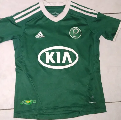 Camiseta Original oficial infantil Palmeiras Adidas - Tamanho P 2-5 anos