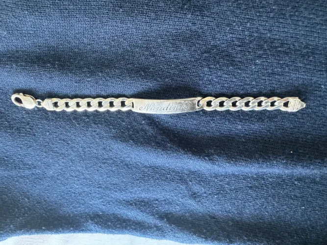 Pulseira Prata Maciça 