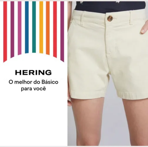SHORT HERING FEMININO 