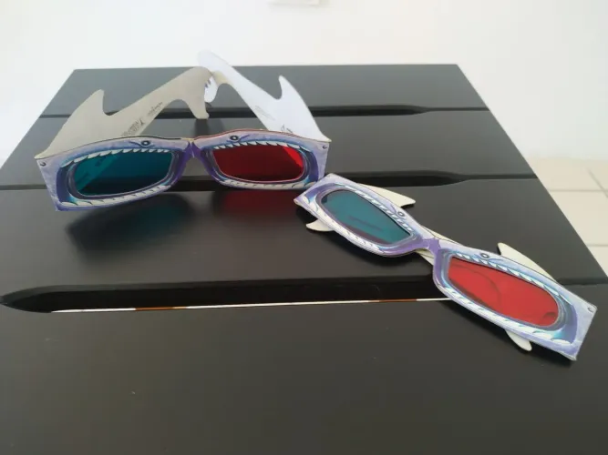 Shark boy e Lava Girl Óculos 3D cinema 