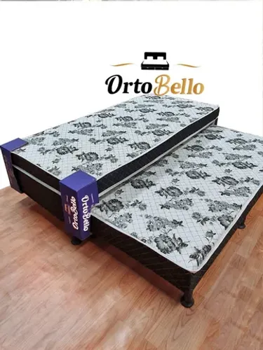 Cama Solteiro c/ Auxiliar Ortopédica D20 Ortobello Frete Grátis - Até 12x S/ Juros