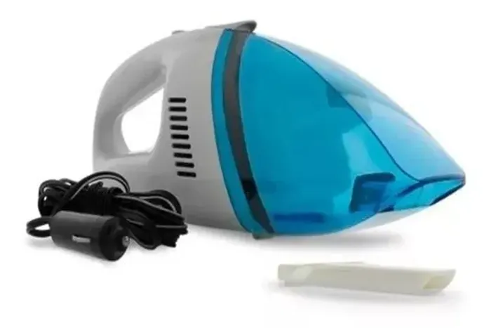 Aspirador de Pó Automotivo Portátil 12V 60W com Filtro Removível e Bico Extensor - Tech On