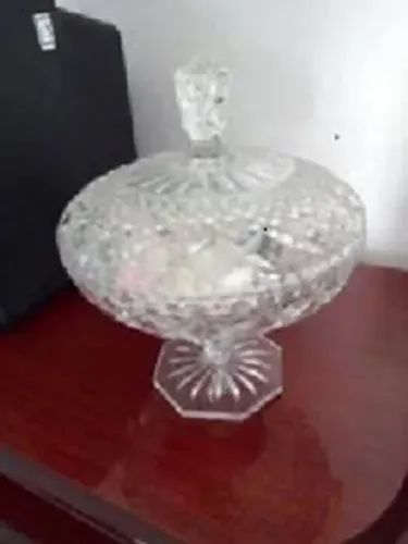 Compoteira em cristal