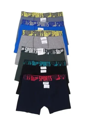 Kit 3 boxer cotton P M  GG 