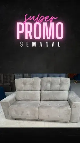 Lindo sofá bege em promoção imperdivel com entrega imediata