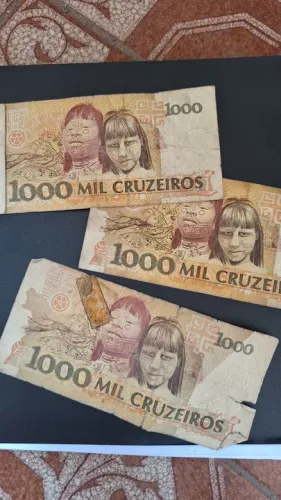 Cédulas de 1000 cruzeiros - Brasil