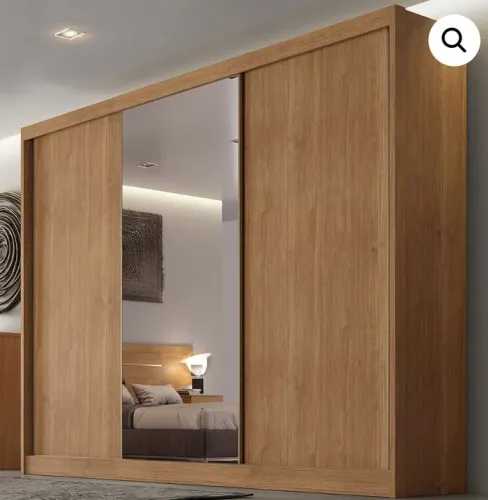 Guarda-roupa de correr com espelho! Pronta Entrega!