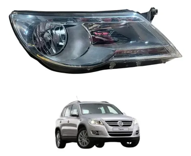Farol Direito Volkswagen Tiguan 2008 2009 2010 2011 Direito/passageiro