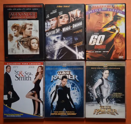 Dvd Angelina Jolie - 6 Filmes
