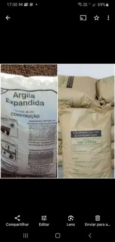 Argila Expandida e Vermiculita
