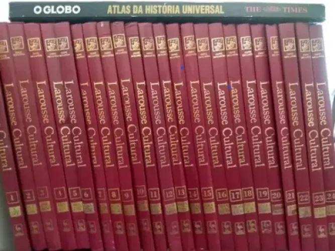 Grande Enciclopédia Larousse Cultural - Completa 24 Volumes (+ BRINDE)