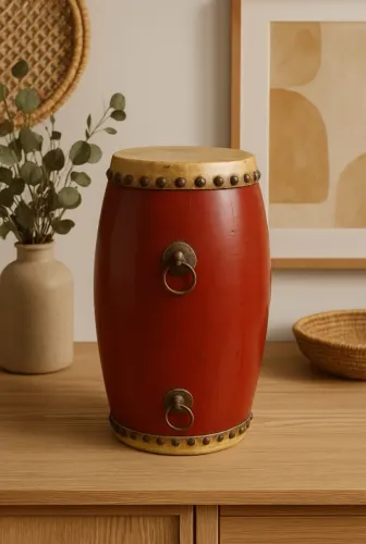Tambor decorativo oriental