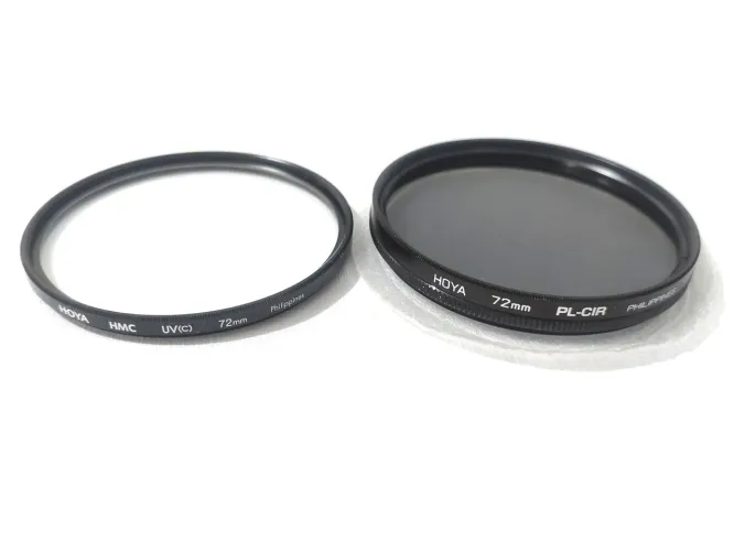 Filtro UV e Polarizador Circular Hoya 72mm