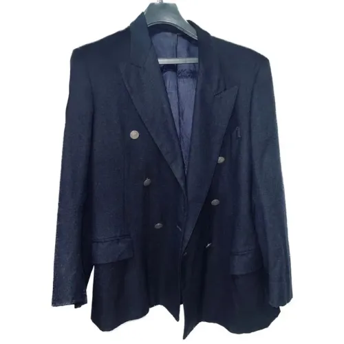 Blazer social masculino azul