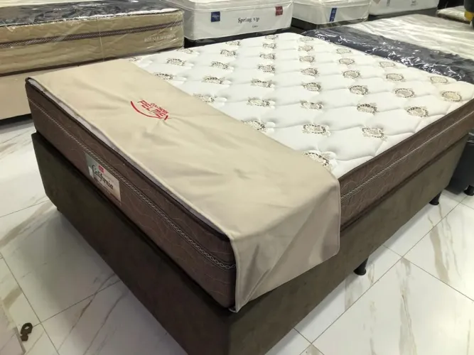 Cama casal conforto e qualidade 