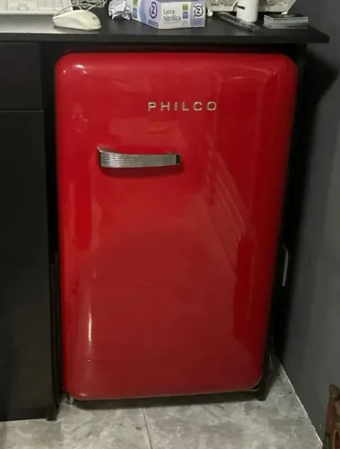 Frigobar philco vintage vermelho
