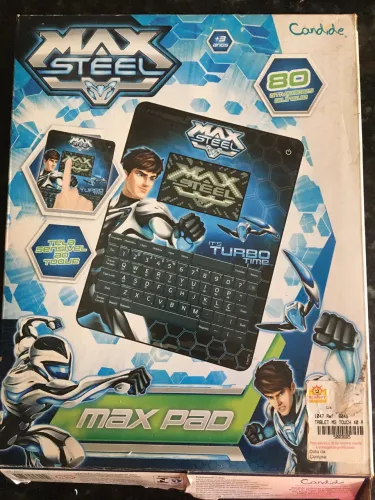 Brinquedo tablet Max steel