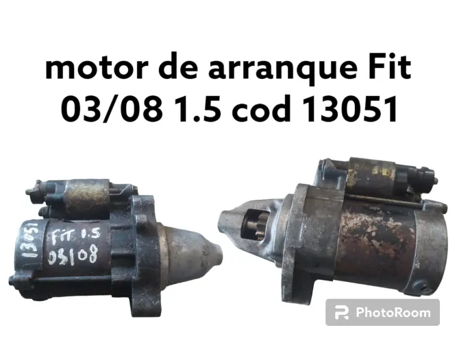 Motor De Arranque Honda Fit 1.5 2003 2008 Cod 13051
