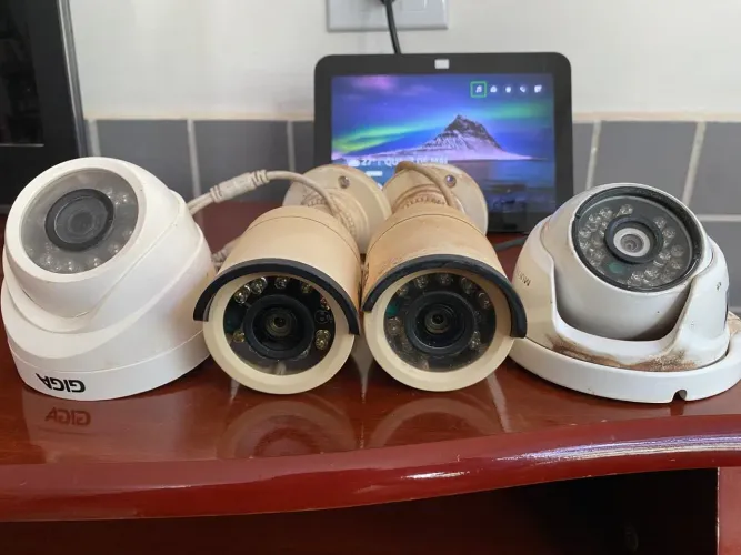 Kit de 4 Câmeras de Segurança