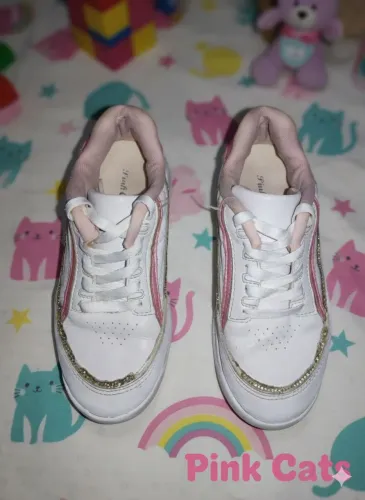 Tênis infantil Pink Cats n33