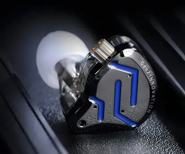 Fone de ouvido Kz Zsn Pro 2 in-ear Híbrido - Retorno De Palco Profissional