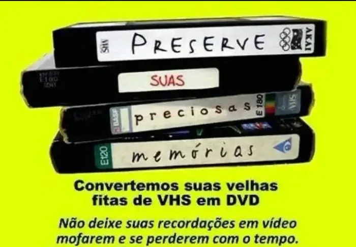 Conversão de VHS para PENDRIVE ou DVD