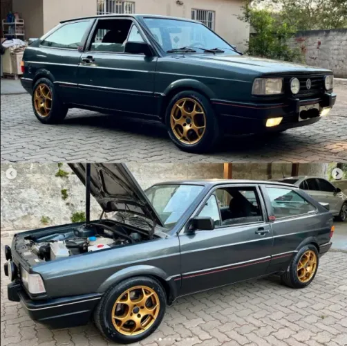 Volkswagen Gol Geração I GTS 1.8 8V Álcool Mec. 2P 1990