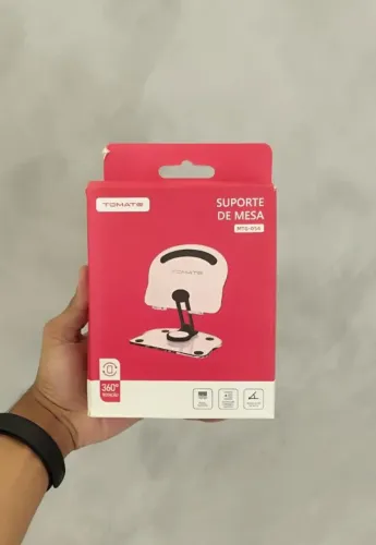Suporte de mesa rotação 360 graus - Tomate
