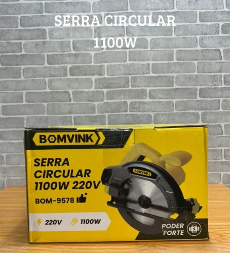 Serra Circular 1100W 220V Bomvink